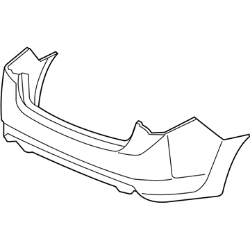 2009 Acura TSX Bumper - 04715-TL0-A90ZZ