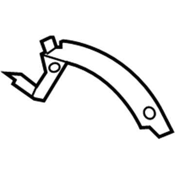 Acura 71506-TL1-E10 Garnish, Right Rear Bumper Exhaust Pipe