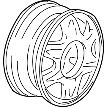 Acura 42700-ST7-A21 Aluminum Wheel Rim (15X6Jj) (Asahi Tec)