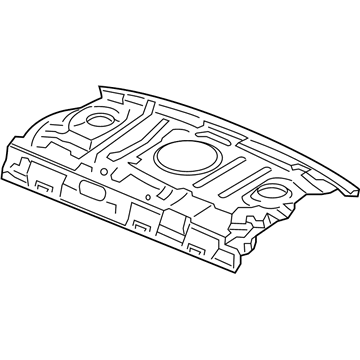 Acura 66500-TX8-A20ZZ Shelf, Rear Parcel