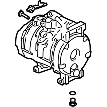 2004 Acura MDX A/C Compressor - 38810-RDJ-A01