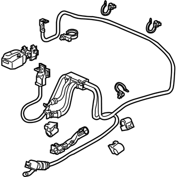 2011 Acura ZDX Battery Cable - 32410-SZN-A00