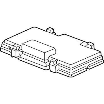 8-97034-741-1 Acura Lever, Parking Brake Illustration 1 of 1