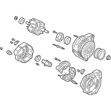 2002 Acura MDX Alternator - 06311-PGK-505RM