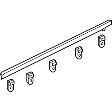 Acura 72450-TX6-A01 Molding Assembly L Front Door