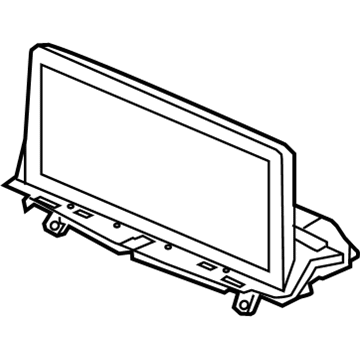 Acura 39710-TJB-A12RM Display Assembly , Center (10.25 Inch) (Reman) (Warranty)