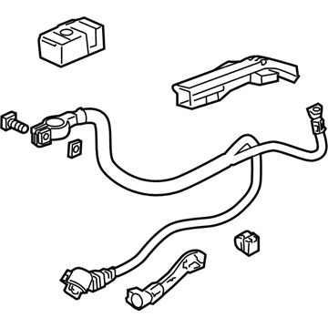 Acura TL Battery Cable - 32410-TK5-A10