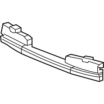 Acura 71170-TY2-A00 Front Bumper Absorber