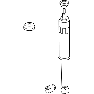 Acura 52610-TX6-A06 Rear Suspension-Shock Absorber