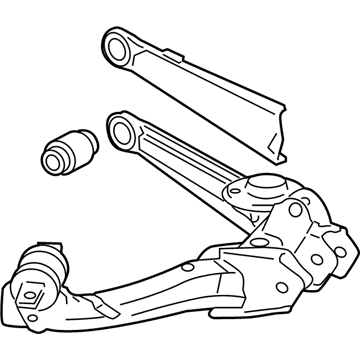 Acura 52371-TV9-A01 Rear Left/Driver Side Trailing Control Arm