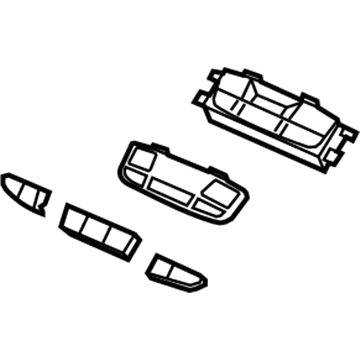 Acura MDX A/C Switch - 79650-STX-A41ZA