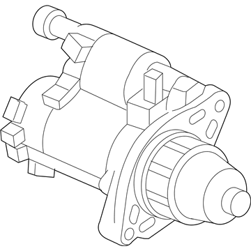Acura RL Starter Motor - 31200-RJA-A02