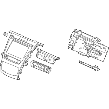 Acura 39540-TZ3-347 Unit Assembly, Navigation Adv