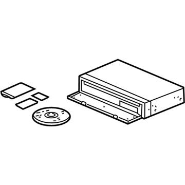 Acura 39540-S0K-405 DVD Unit, Navigation