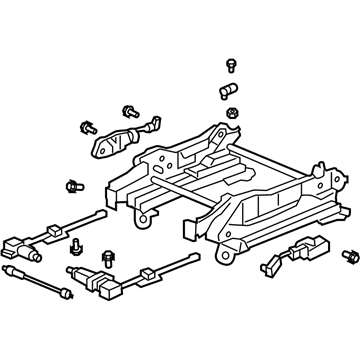 Acura 81110-SJA-A01 Device, Right Front Seat (4 Way)