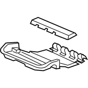 Acura 81139-SJA-A01 Frame Sub, Right Front Seat Cushion