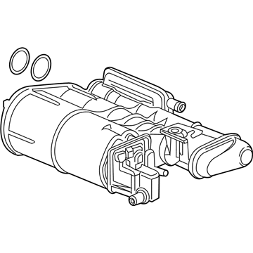 Acura 17011-TJB-A01 Set, Canister Assembly