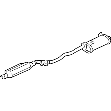 2006 Acura RL Muffler - 18305-SJA-A06