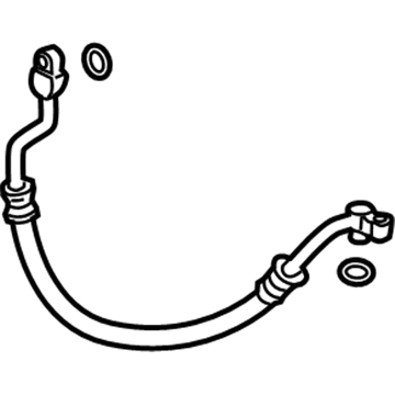 Acura 80315-TR3-A02 Dischar Hose Complete