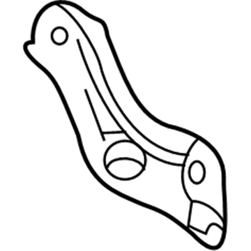 Acura 52336-TK4-A00 Bracket, Left Rear Link Stabilizer