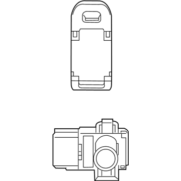 Acura 39680-TL0-G01B2 Sensor Assembly, Parking (Graphite Luster Metallic)