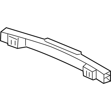 Acura 71530-SJA-A00 Beam, Rear Bumper