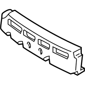 Acura 71575-SL0-000 Absorber, Left Rear Bumper