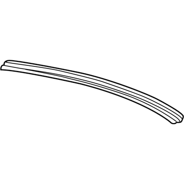 Acura 73229-ST7-000 Lift Gate-Upper Seal (Upper)