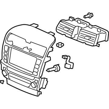 Acura 39058-SEC-L42ZB Panel (High Metal)