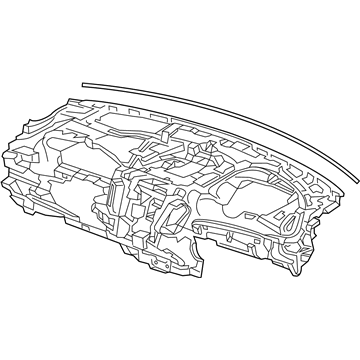 Acura Instrument Panel - 77100-TJB-A00