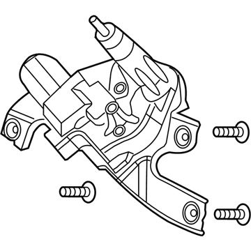 2020 Acura RDX Wiper Motor - 76700-TJB-A01