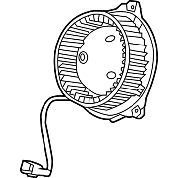 Acura 1J816-RW0-003 Motor Assembly, Cooling Fan
