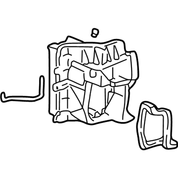 Acura 79107-S6D-G01 Duct Sub-Assembly, Case