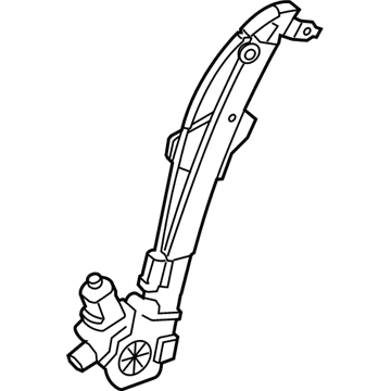 Acura TSX Window Regulator - 72710-TL0-013