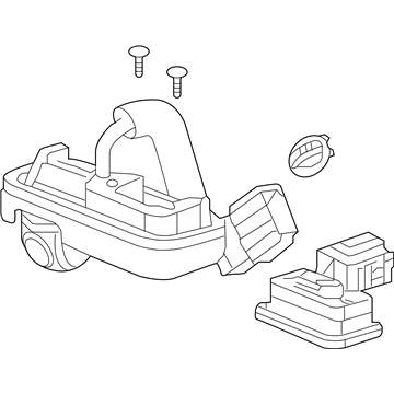 Acura 39530-T3R-A01 Camera, Rearview