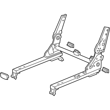 Acura 81713-S3V-A01 Device & Reclining Adjuster, Driver Side Middle Seat