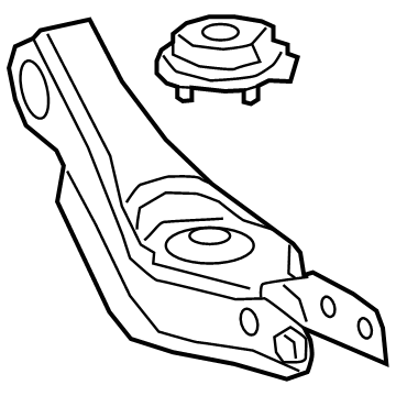 Acura 52355-TJB-A01 Rear B Left Arm Component