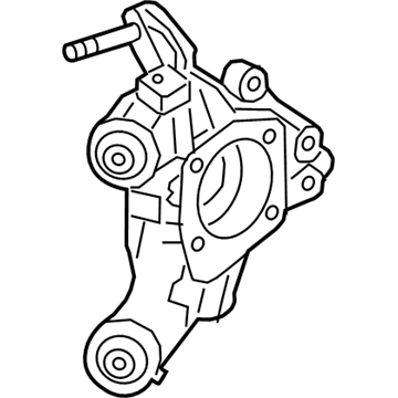 Acura 52215-TJB-A03 Knuckle Component (4Wd)