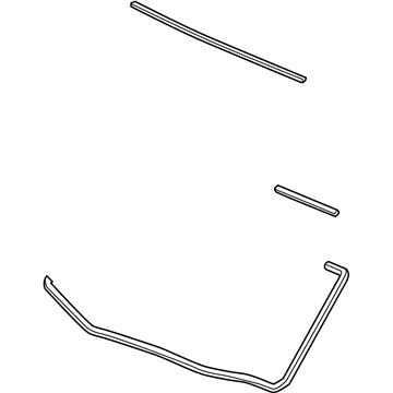 Acura 04731-SEP-000 Front Windshield Dam Rubber Set