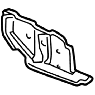 Acura 85235-SL0-T01 Guide, Rear Roof Stopper