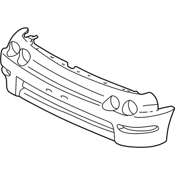 1998 Acura Integra Bumper - 04711-ST7-A80ZZ