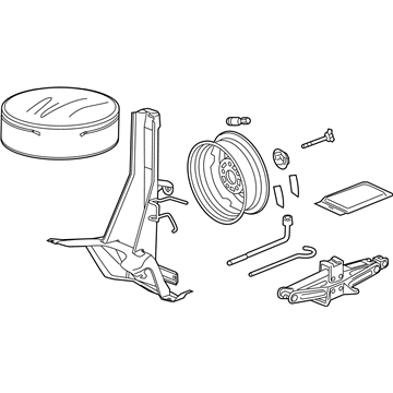 Acura 06421-TX8-A01ZA Temporary Kit (Black)