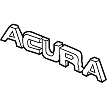 2011 Acura RL Emblem - 75711-SJA-A11
