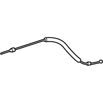 Acura 72633-TZ5-A01 Cable, Rear