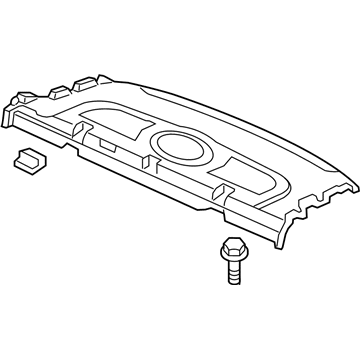 Acura 84500-TK4-A01ZC Tray Assembly, Rear (Premium Ivory)