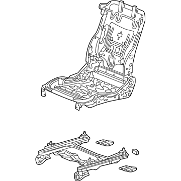 Acura 81126-TX4-A21 Frame, Right Front Seat