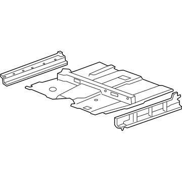 2010 Acura RDX Floor Pan - 65100-STK-A10ZZ