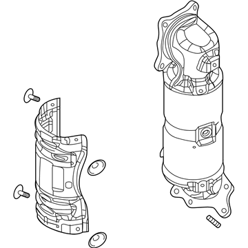 2019 Acura RDX Catalytic Converter - 18150-6B2-L00