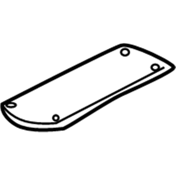 46435-SM4-000 Acura Bracket, Right Rear Brake Hose Illustration 1 of 1