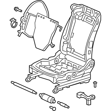 Acura 81526-SZN-A01 Frame Complete Left, Front Seat